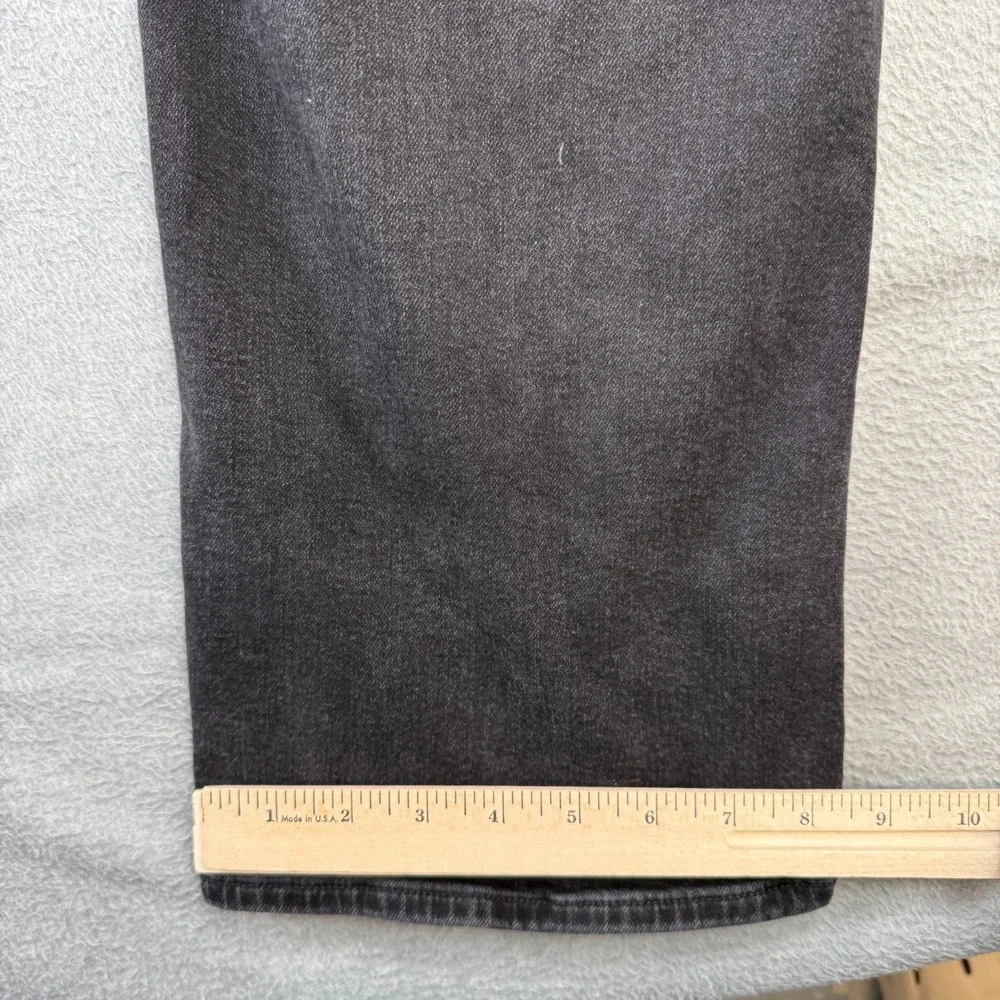 American Eagle Jeans‎ Mens 36x36 (37x34) Black Original Bootcut Airflex+ Stretch